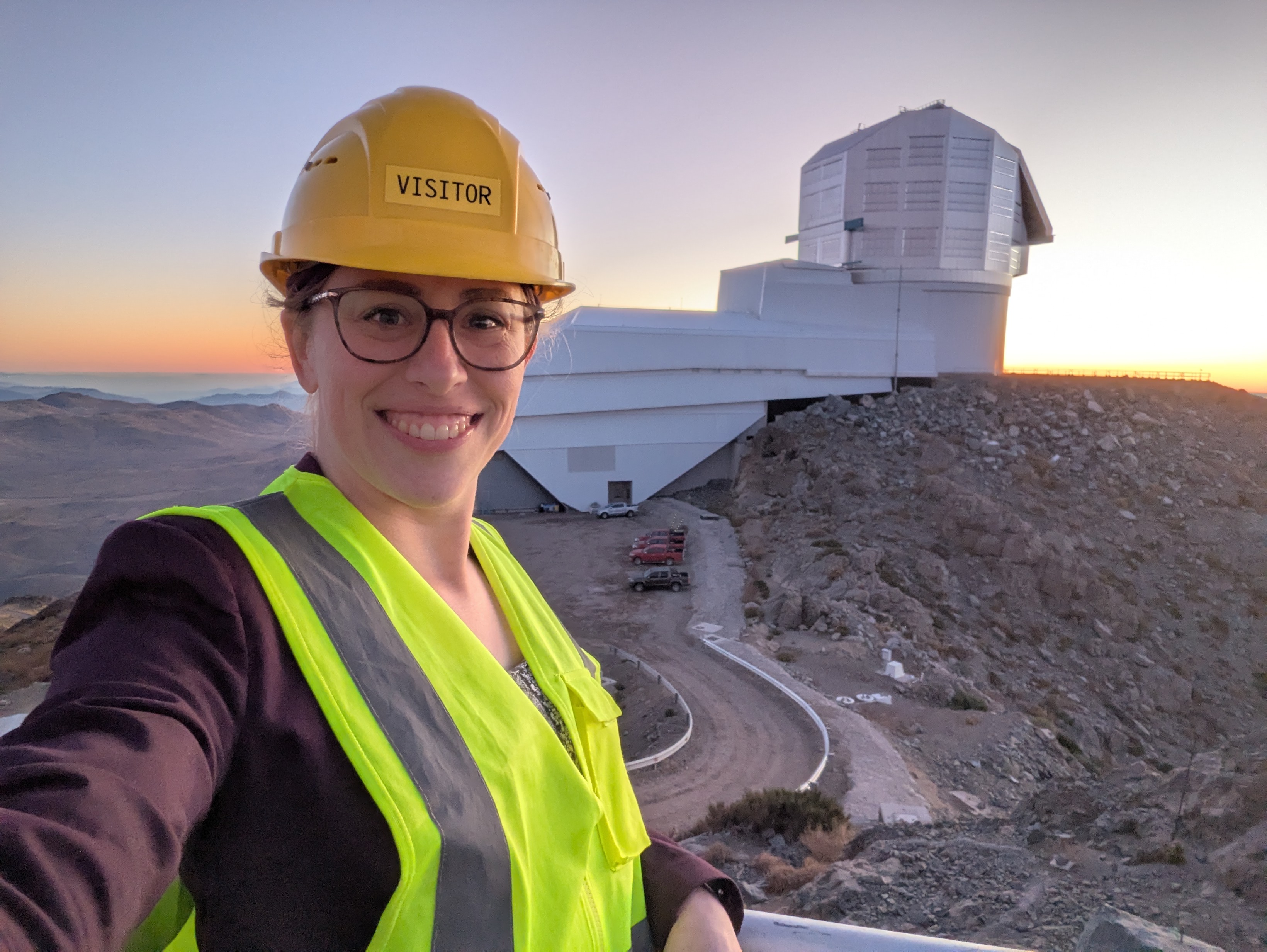 Stephanie at Rubin Observatory